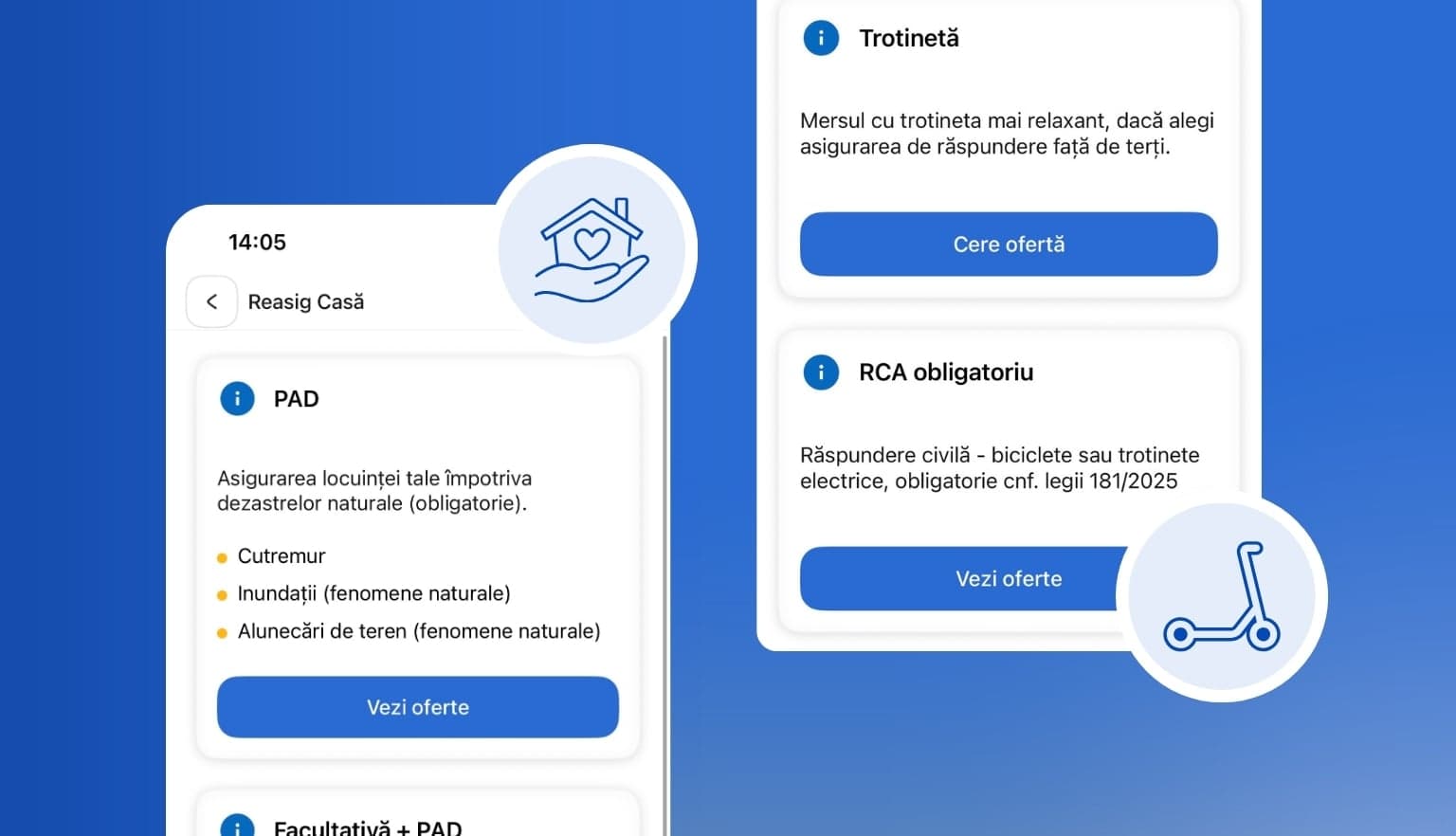 Asigurare PAD în 2 minute și RCA pentru trotinete și biciclete electrice